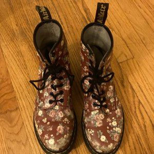 Floral Dr. Martens